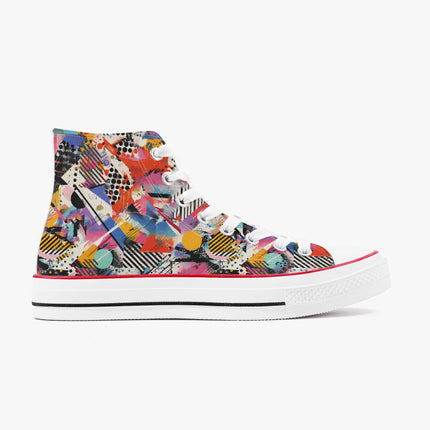Graffiti High - Top Shoes - Sola Shoe