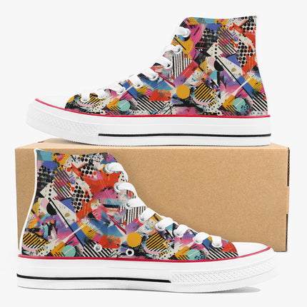 Graffiti High - Top Shoes - Sola Shoe