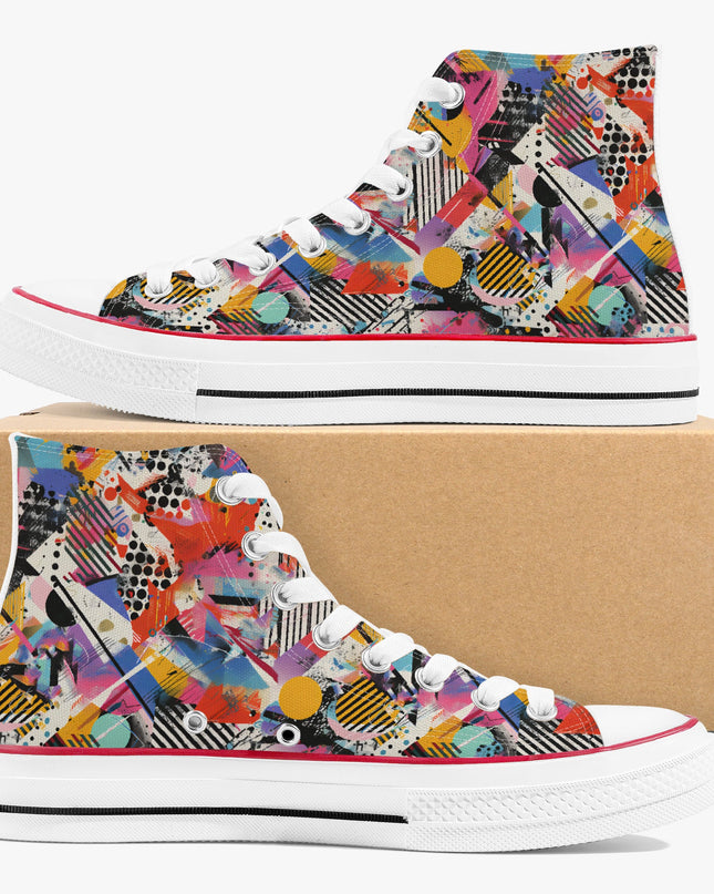 Graffiti High - Top Shoes - Sola Shoe
