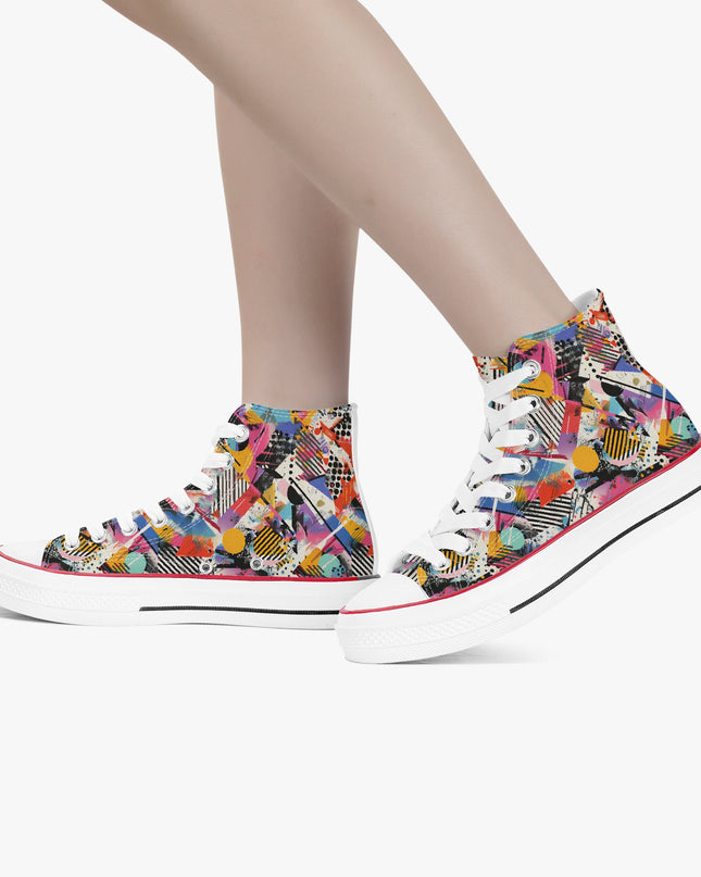Graffiti High - Top Shoes - Sola Shoe