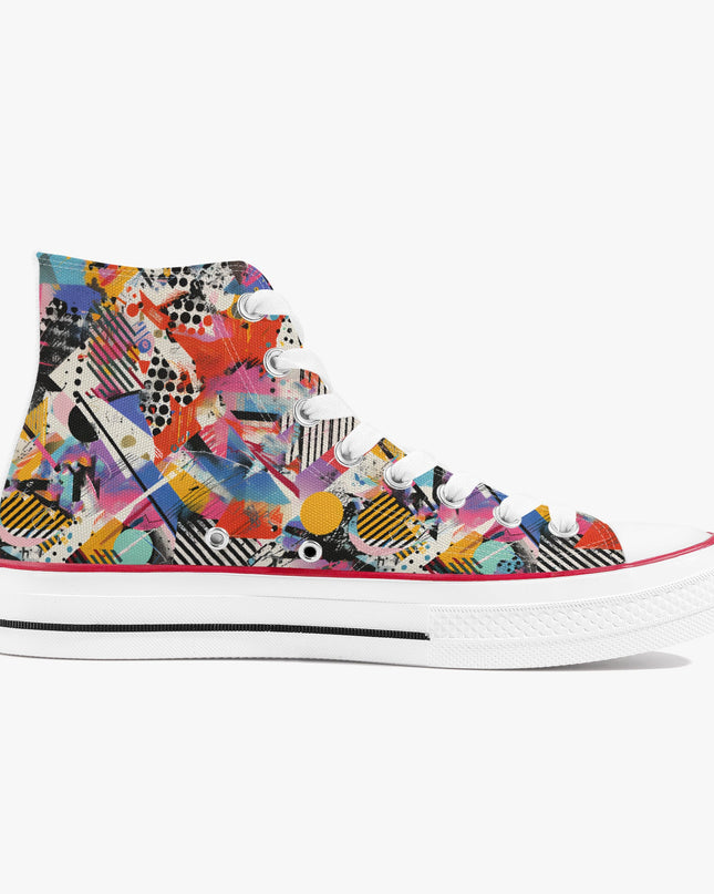Graffiti High - Top Shoes - Sola Shoe