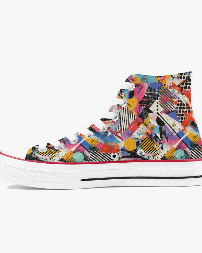 Graffiti High - Top Shoes - Sola Shoe