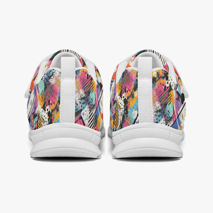 Graffiti Kids Lightweight Velcro Sneaker - Sola Shoe