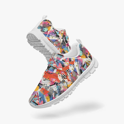 Graffiti Kids Lightweight Velcro Sneaker - Sola Shoe