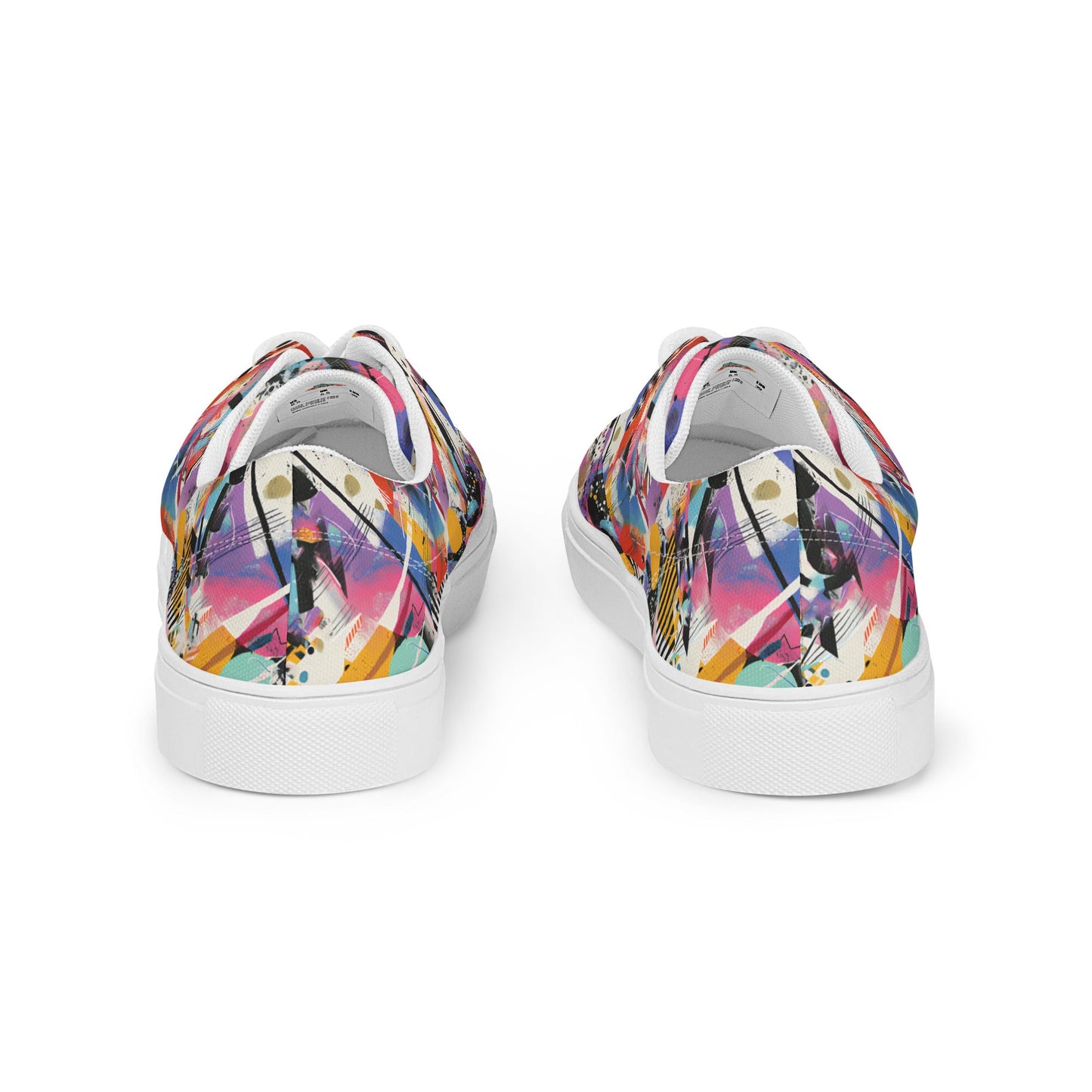 Graffiti lace - up shoes - Sola Shoe