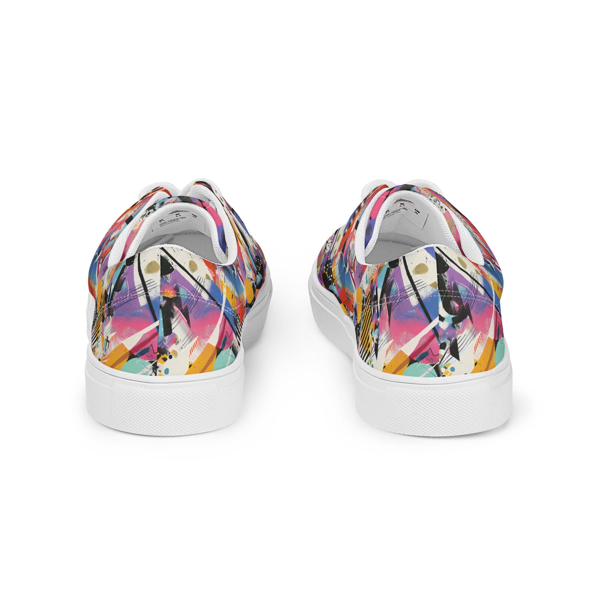 Graffiti lace - up shoes - Sola Shoe