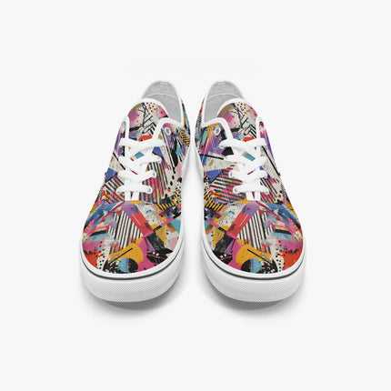 Graffiti Lace - up shoes - Sola Shoe