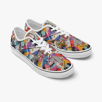 Graffiti Lace - up shoes - Sola Shoe