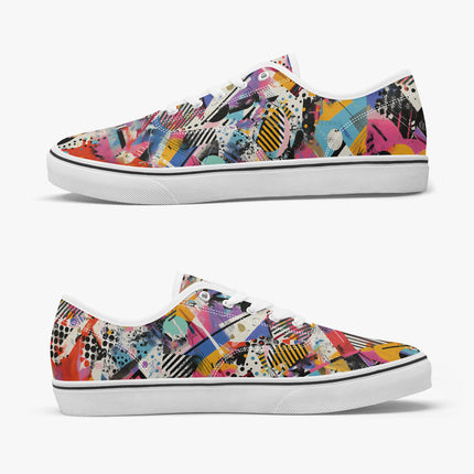 Graffiti Lace - up shoes - Sola Shoe