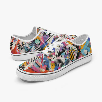 Graffiti Lace - up shoes - Sola Shoe