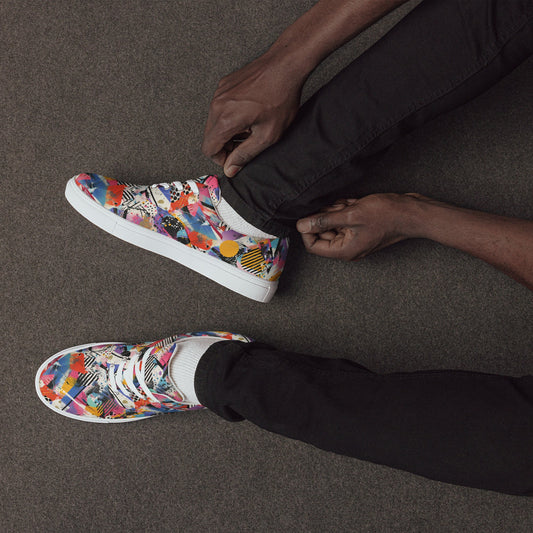 Graffiti Men’s lace - up shoes - Sola Shoe