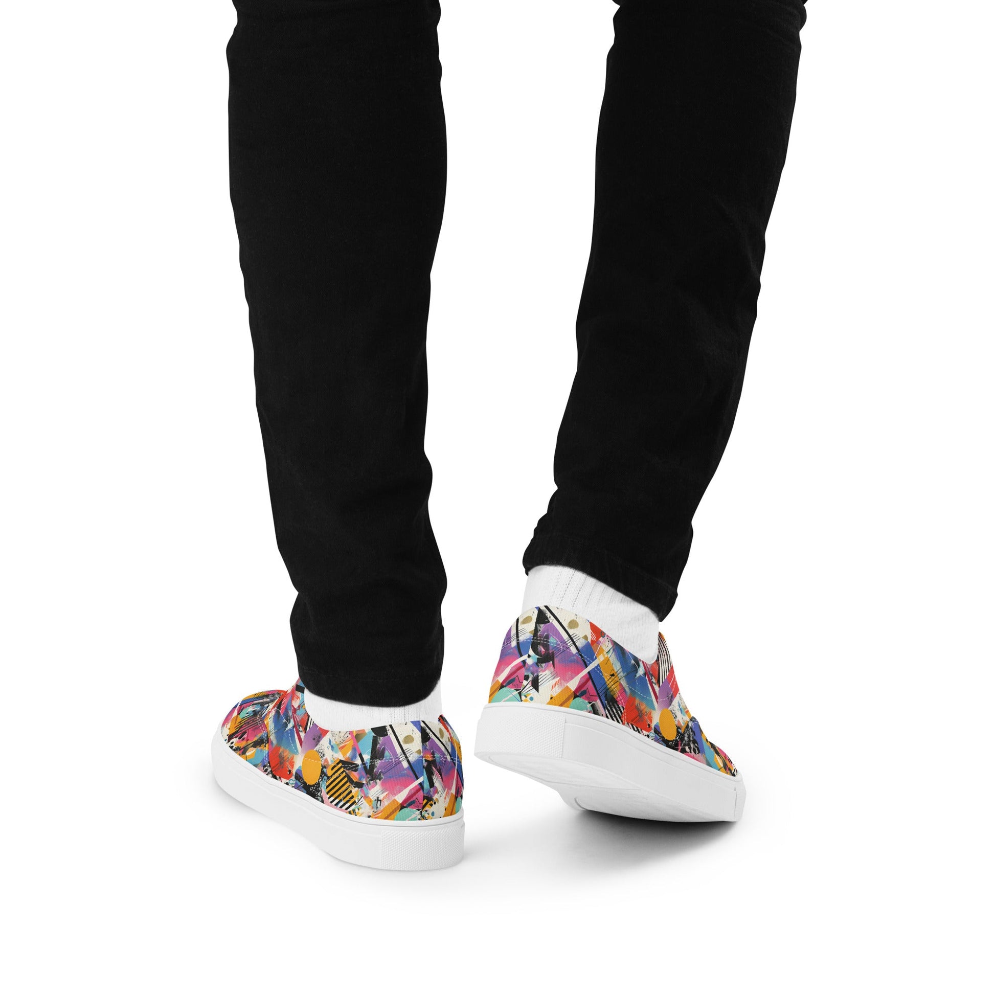 Graffiti Men’s lace - up shoes - Sola Shoe