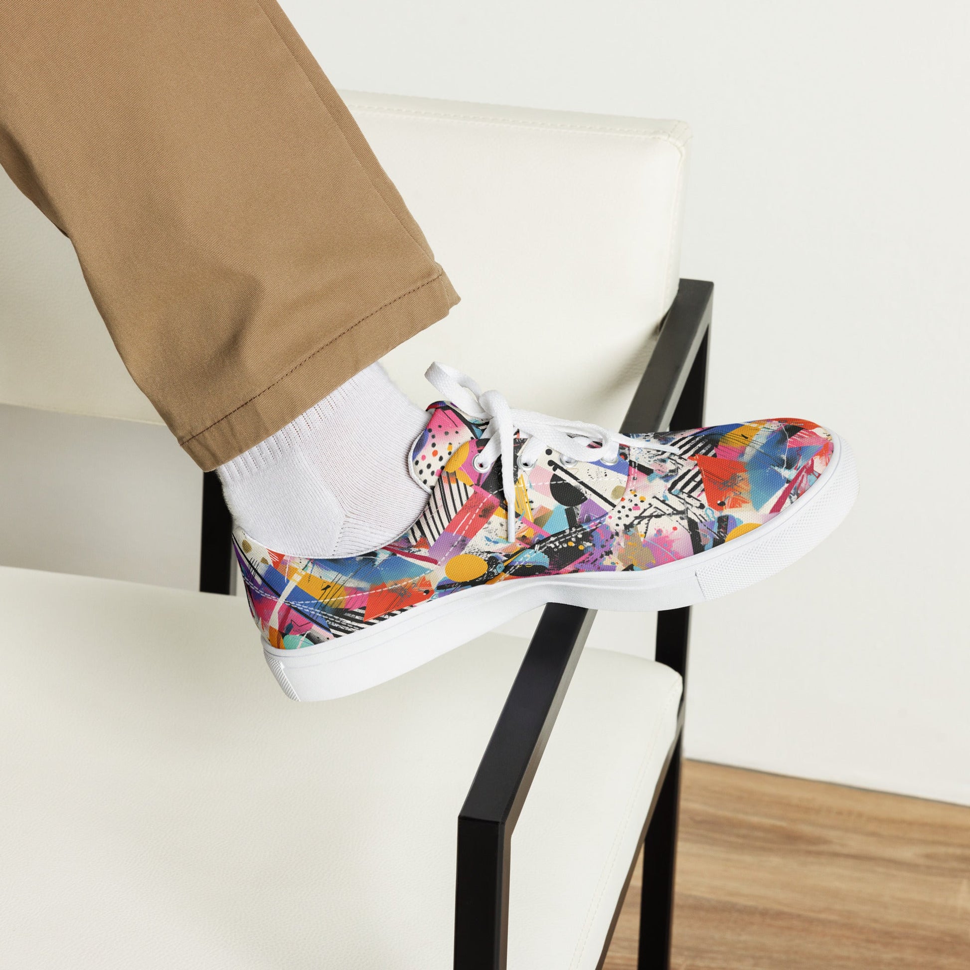 Graffiti Men’s lace - up shoes - Sola Shoe