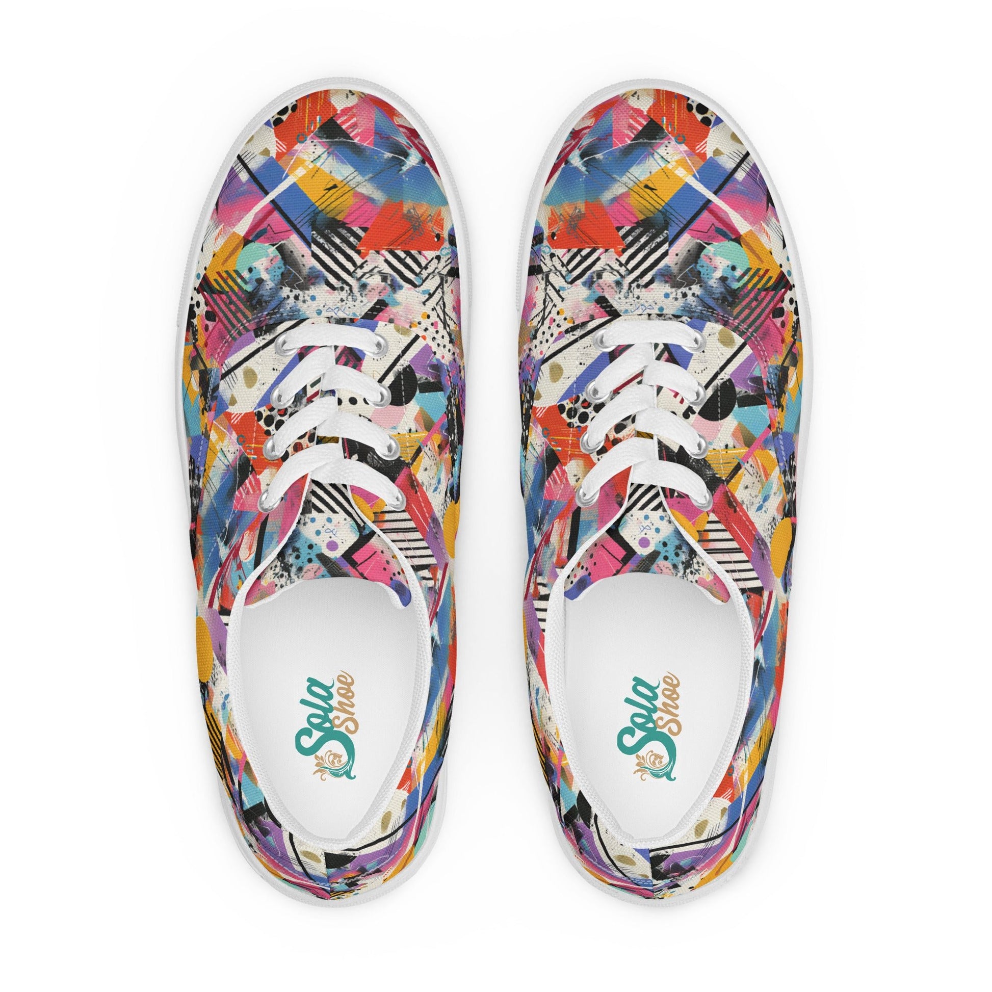 Graffiti Men’s lace - up shoes - Sola Shoe