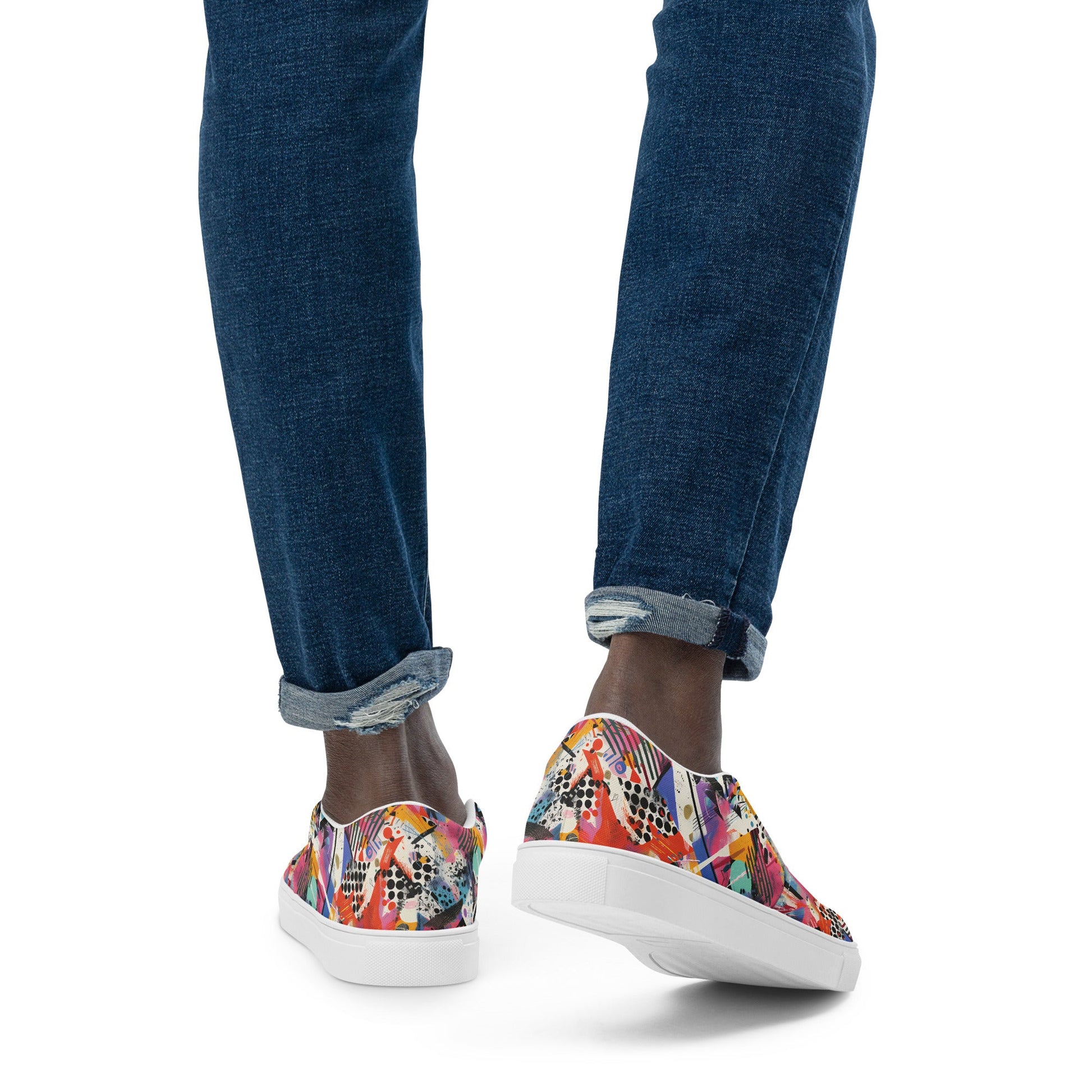 Graffiti Men’s slip - on shoes - Sola Shoe