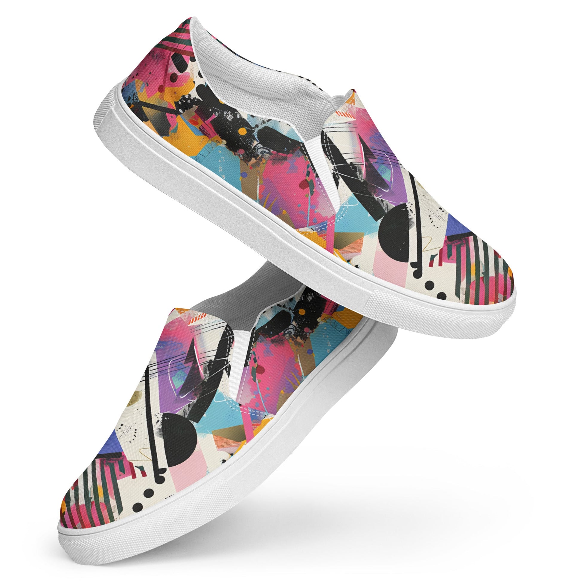 Graffiti slip - on shoes - Sola Shoe