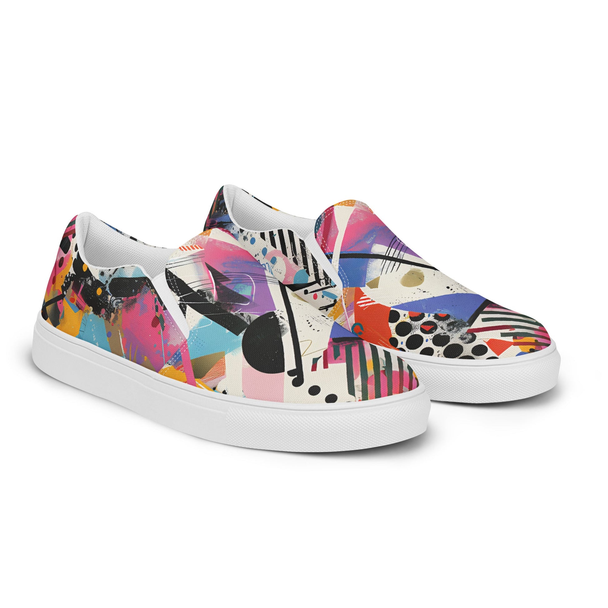 Graffiti slip - on shoes - Sola Shoe