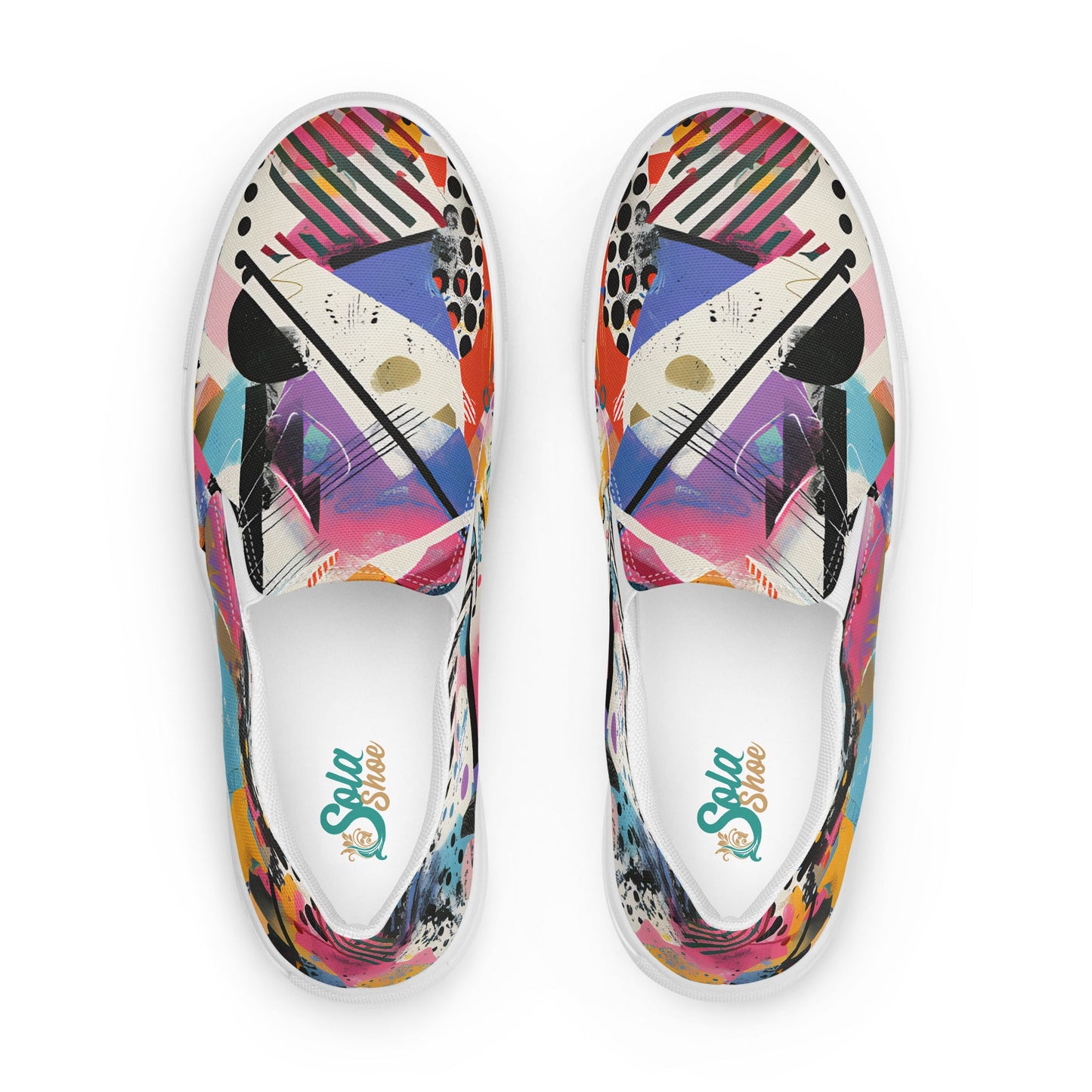 Graffiti slip - on shoes - Sola Shoe