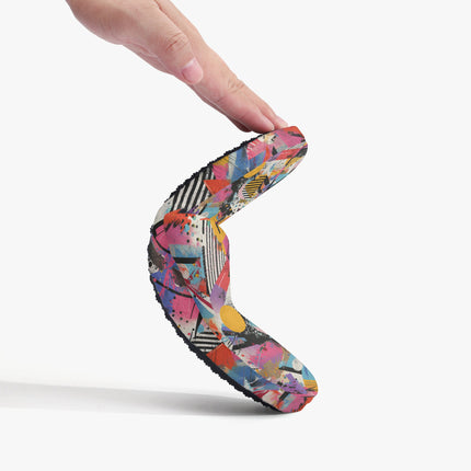 Graffiti Slippers – Bold Comfort for Cool Days - Sola Shoe