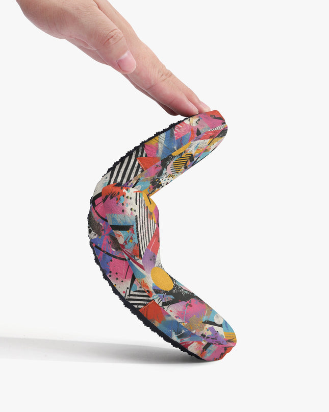 Graffiti Slippers – Bold Comfort for Cool Days - Sola Shoe
