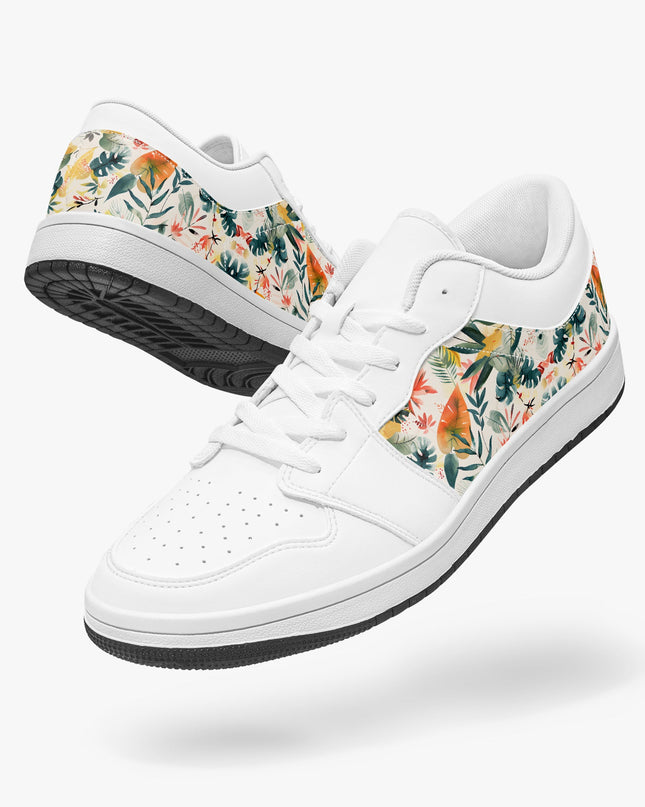 Jungle Cruise Low - Top Leather Sneakers - Sola Shoe