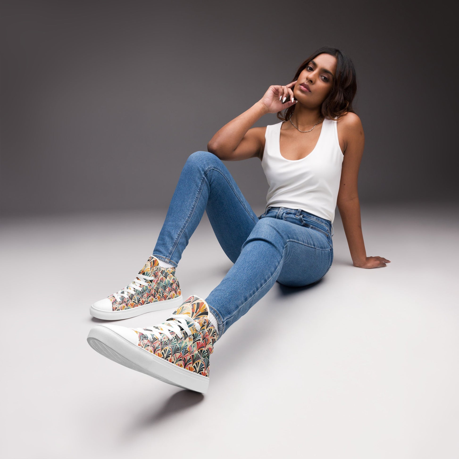 Leke high top shoes - Sola Shoe