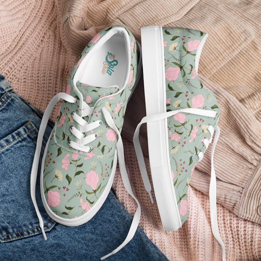 Magnolia lace - up shoes - Sola Shoe