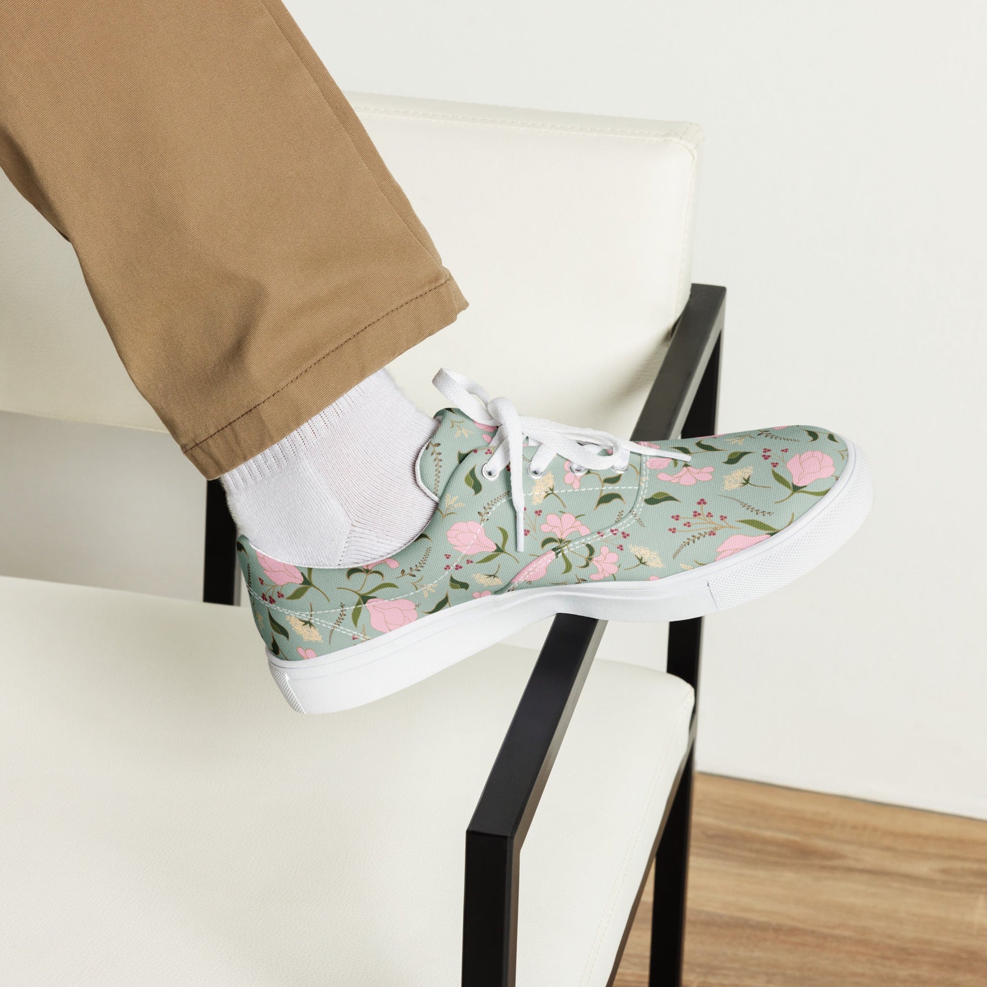 Men’s lace - up canvas shoes - Sola Shoe