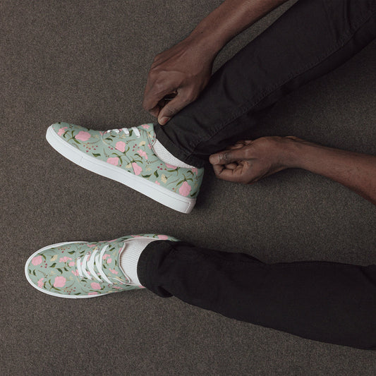 Men’s lace - up canvas shoes - Sola Shoe
