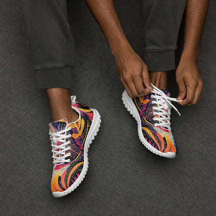 Neon Jungle Men’s athletic shoes - Sola Shoe