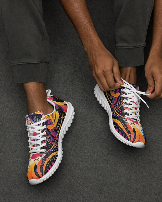 Neon Jungle Men’s athletic shoes - Sola Shoe