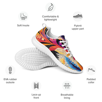Neon Jungle Men’s athletic shoes - Sola Shoe