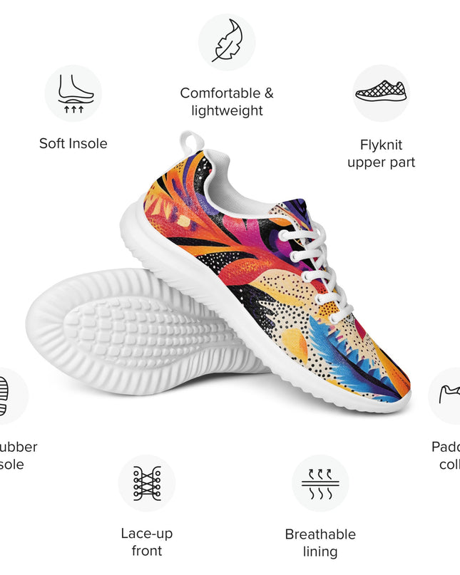 Neon Jungle Men’s athletic shoes - Sola Shoe