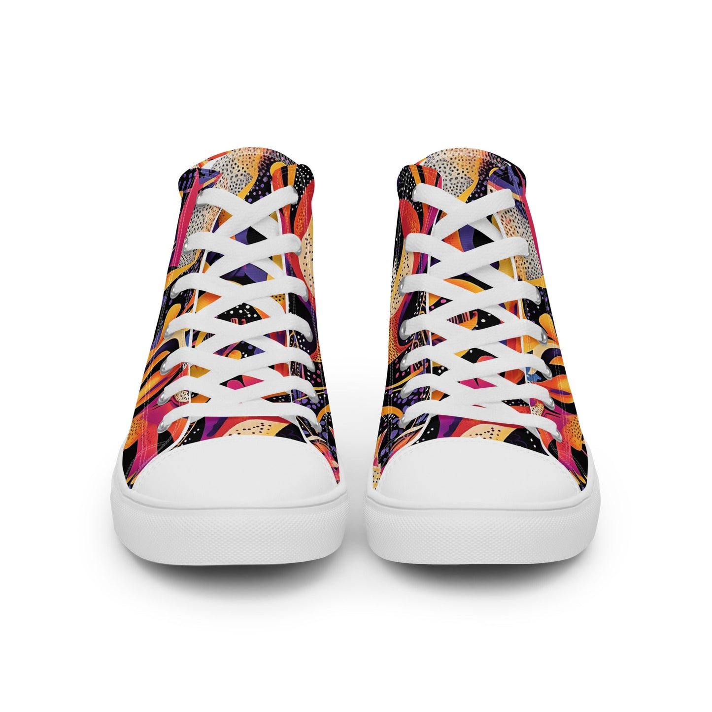 Neon Jungle Men’s high top shoes - Sola Shoe