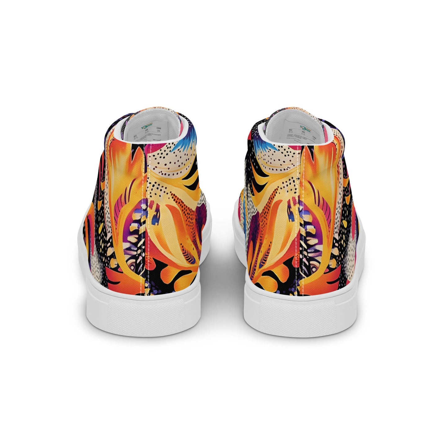 Neon Jungle Men’s high top shoes - Sola Shoe