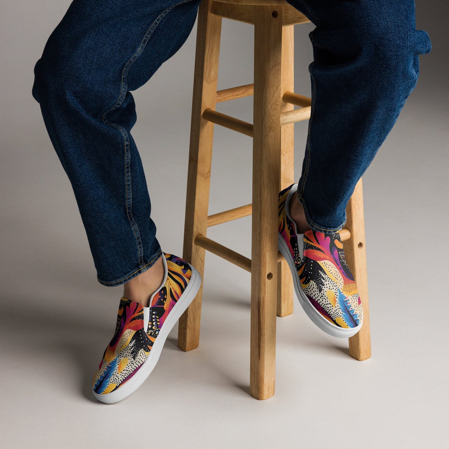 Neon Jungle Men’s slip - on shoes - Sola Shoe