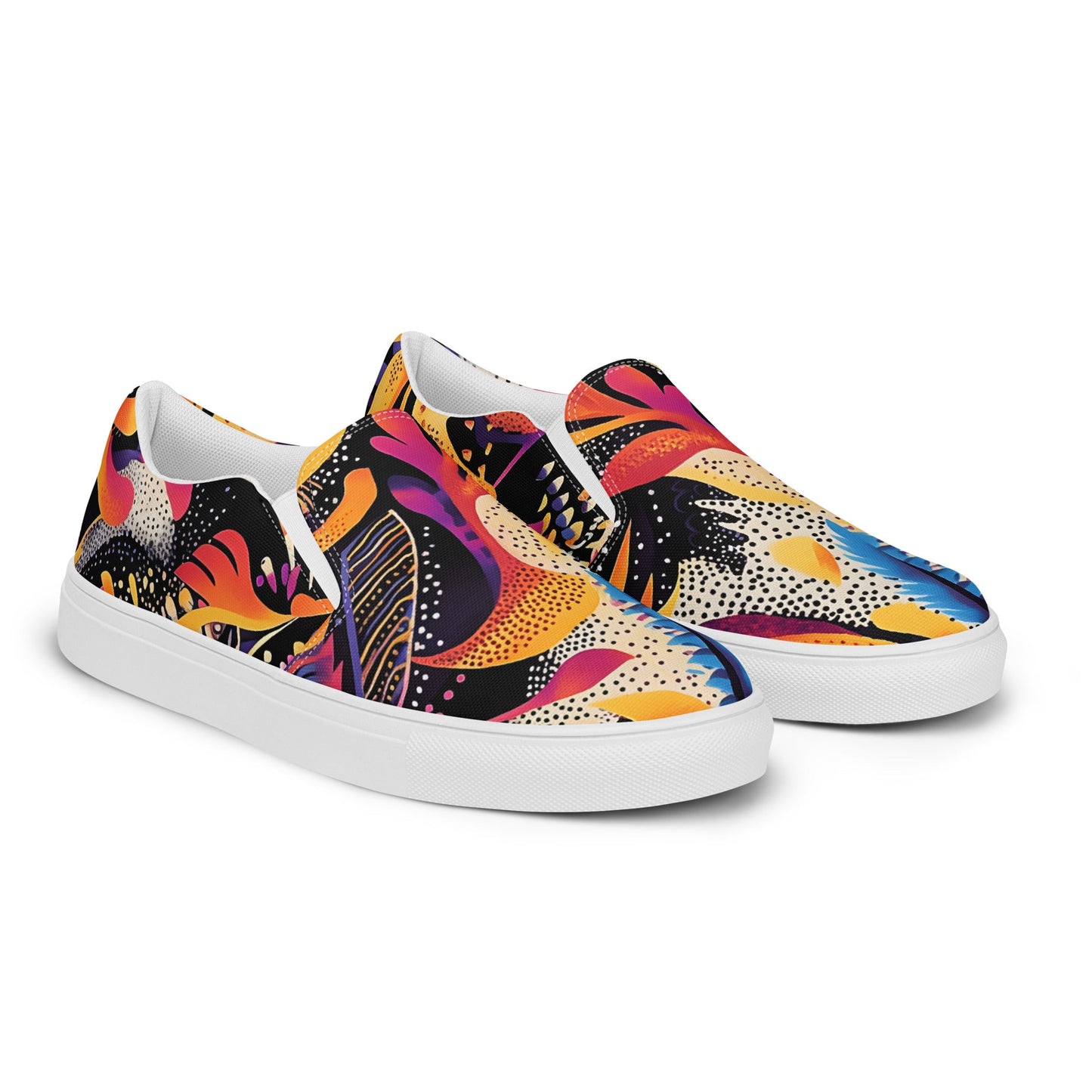 Neon Jungle Men’s slip - on shoes - Sola Shoe