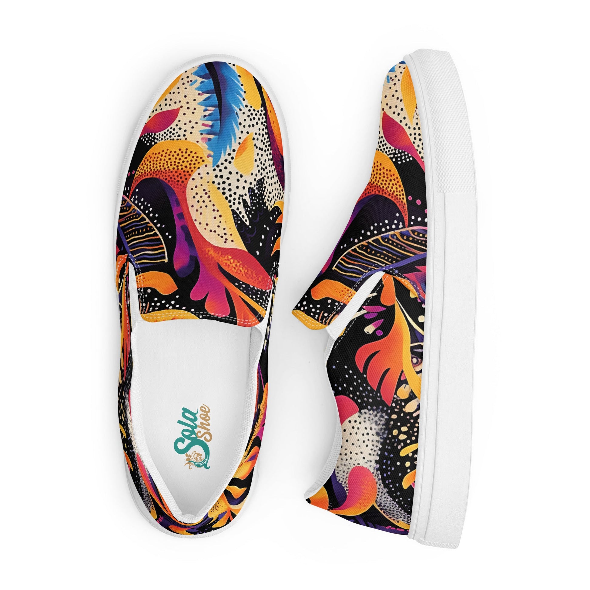 Neon Jungle slip - on shoes - Sola Shoe