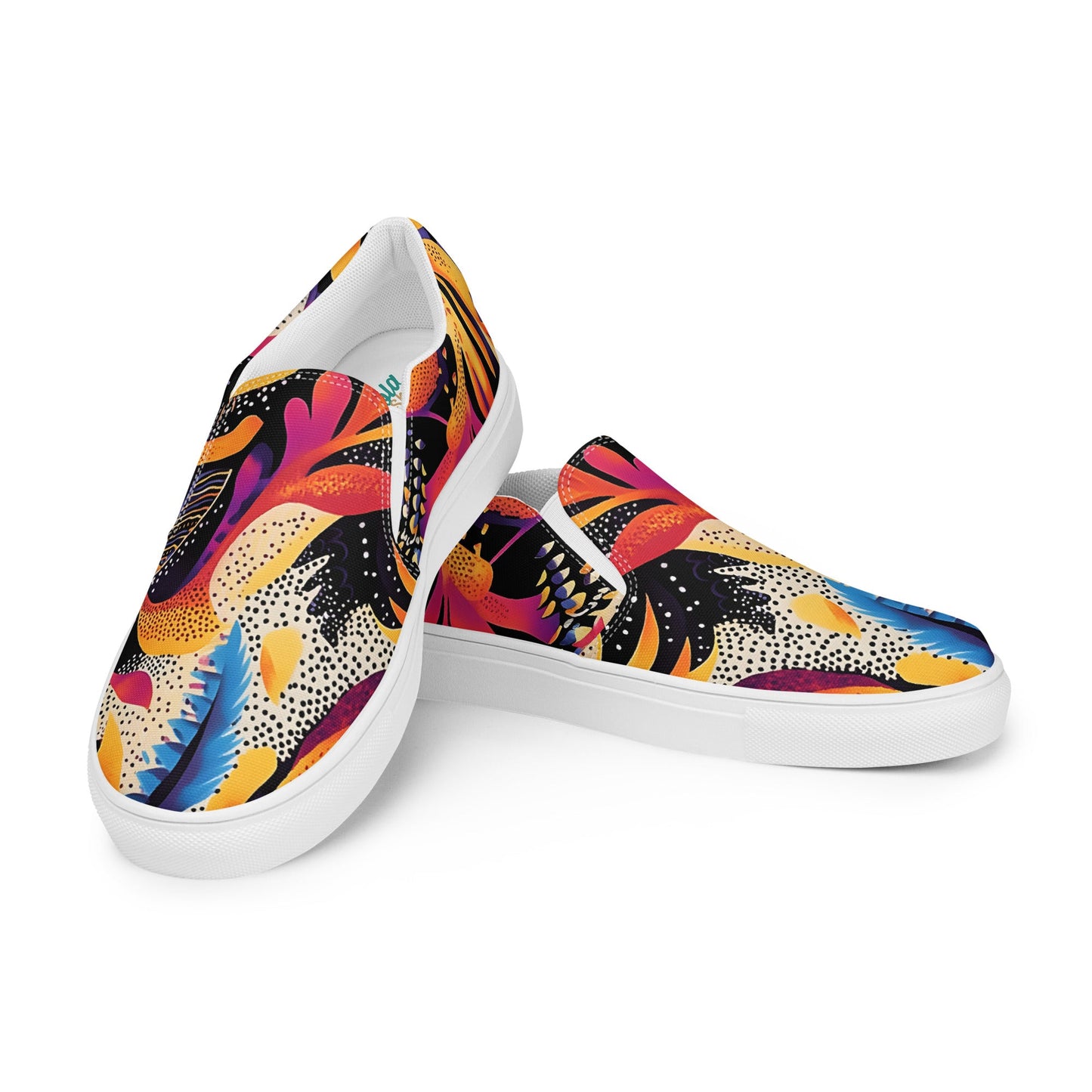 Neon Jungle slip - on shoes - Sola Shoe