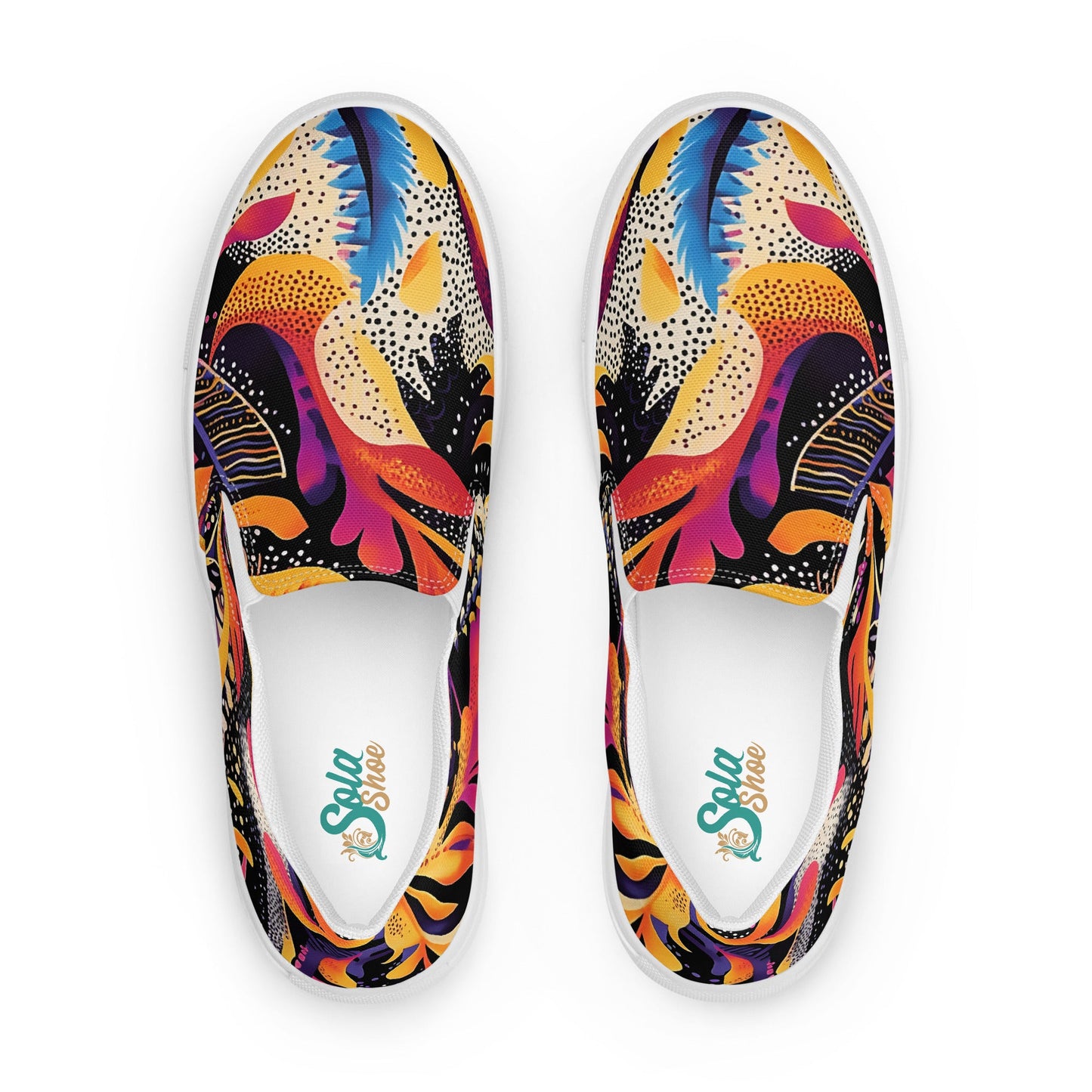 Neon Jungle slip - on shoes - Sola Shoe