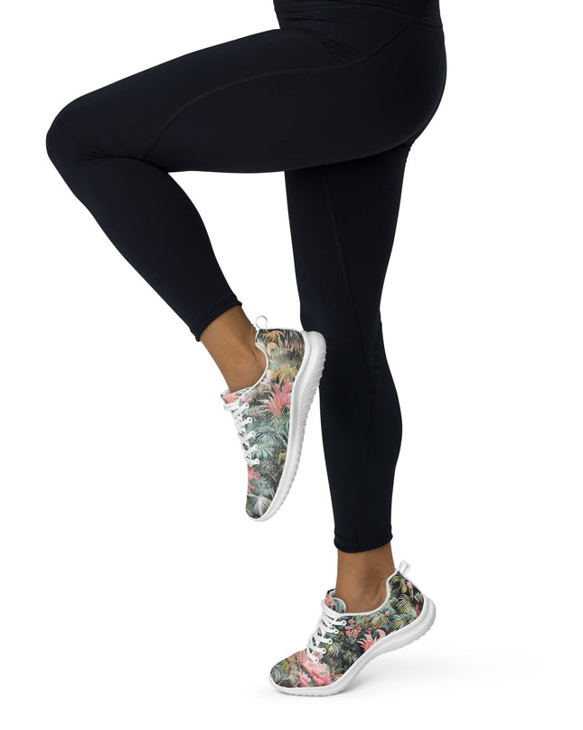 Pink Palm athletic shoes - Sola Shoe