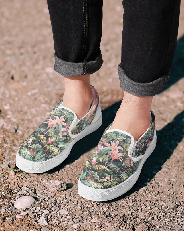 Pink Palm Classic Slip - On Shoes - Sola Shoe