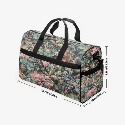 Pink Palm Gym Duffel Bag - Sola Shoe