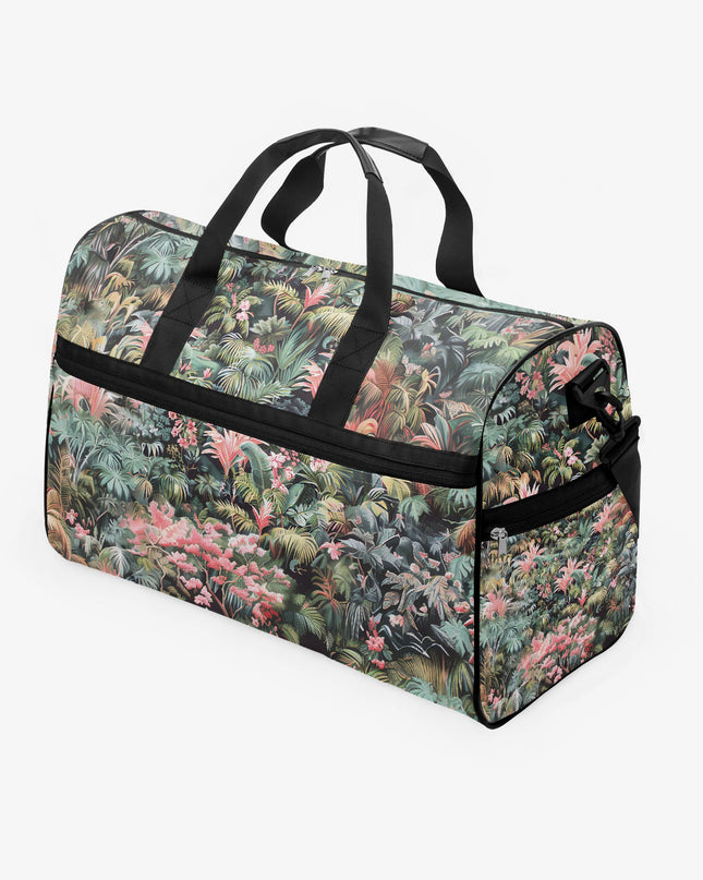 Pink Palm Gym Duffel Bag - Sola Shoe