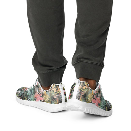 Pink Palm Men’s athletic shoes - Sola Shoe