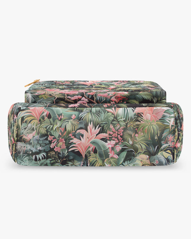 Pink Palm Multi - pocket Crossbody Bag - Sola Shoe