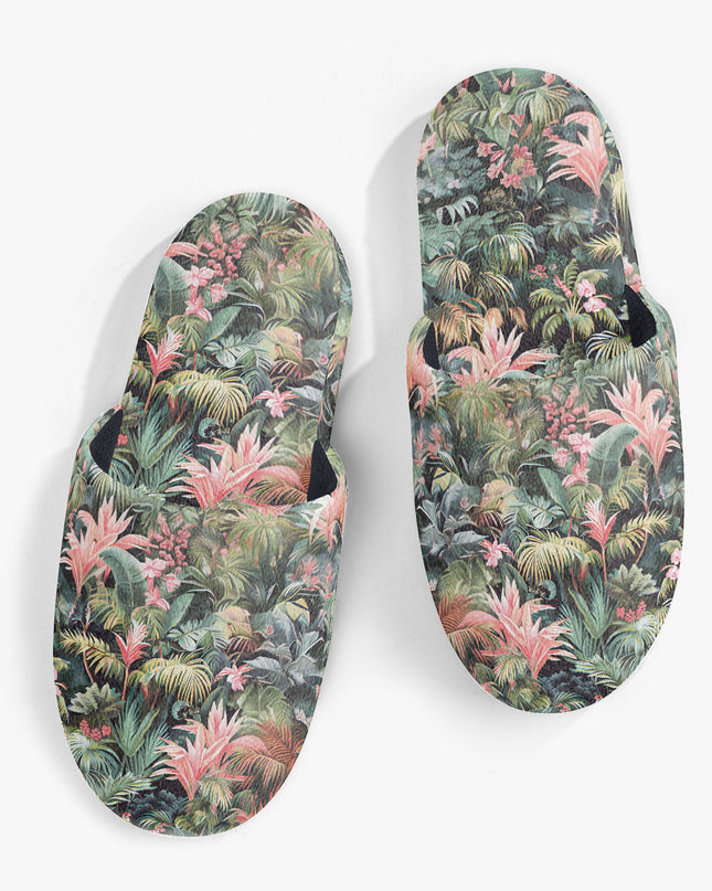 Pink Palm Sleepers – Tropical Comfort with a Pop of Pink - Sola Shoe