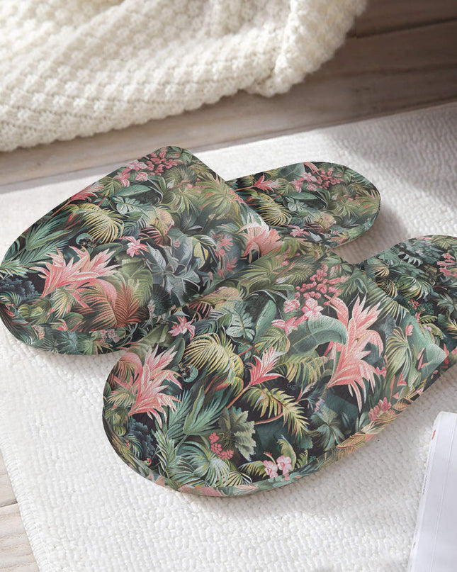 Pink Palm Sleepers – Tropical Comfort with a Pop of Pink - Sola Shoe