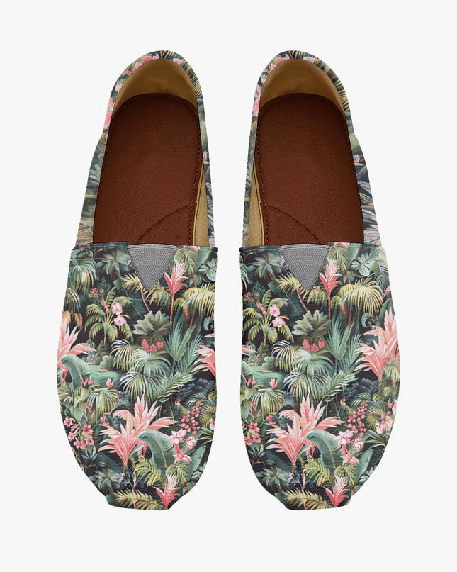 Pink Palm Sway Shoes - Sola Shoe