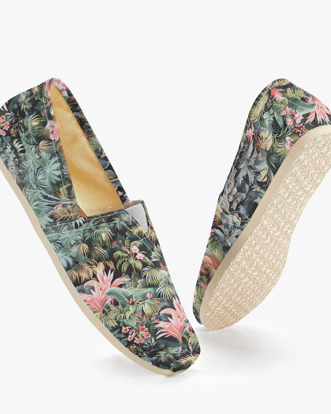 Pink Palm Sway Shoes - Sola Shoe